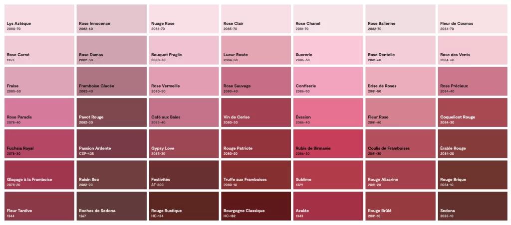 Couleur benjamin moore colobar rouge 2