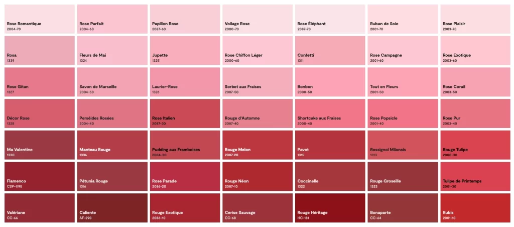 Couleur benjamin moore colobar rouge 4
