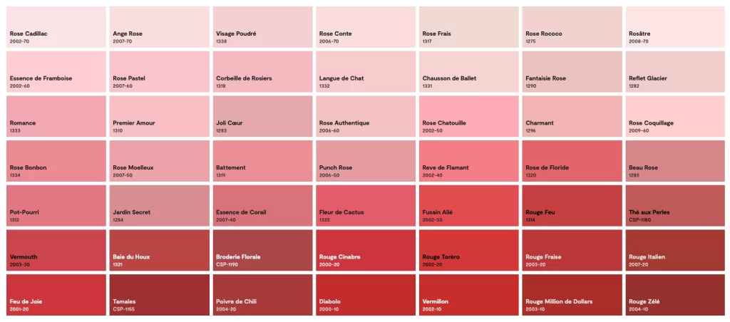 Couleur benjamin moore colobar rouge 5
