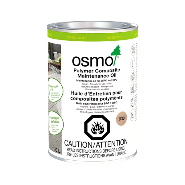 Osmo - Huile d’entretien pour composites et polymères