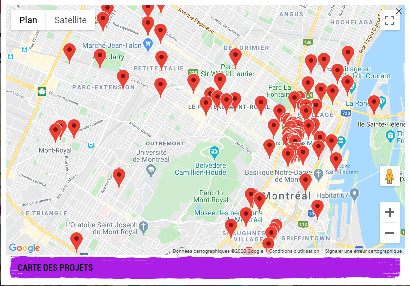 Des murs peinturés un peu partout sur l'île de Montréal