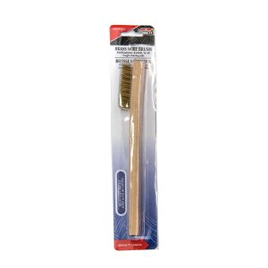 Brosse miniature en laiton