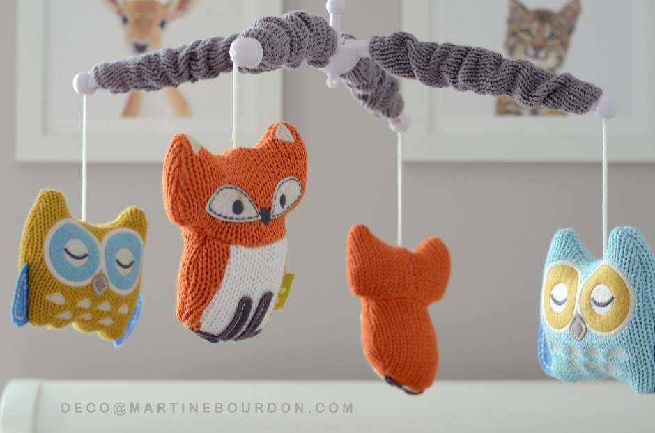 Chambre bébé animaux