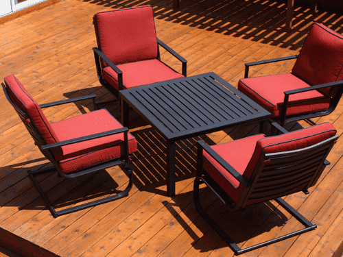 patio en cedre Sansin DEC