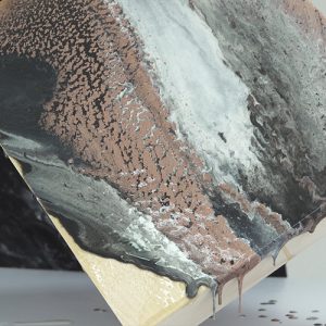 Pouring paint